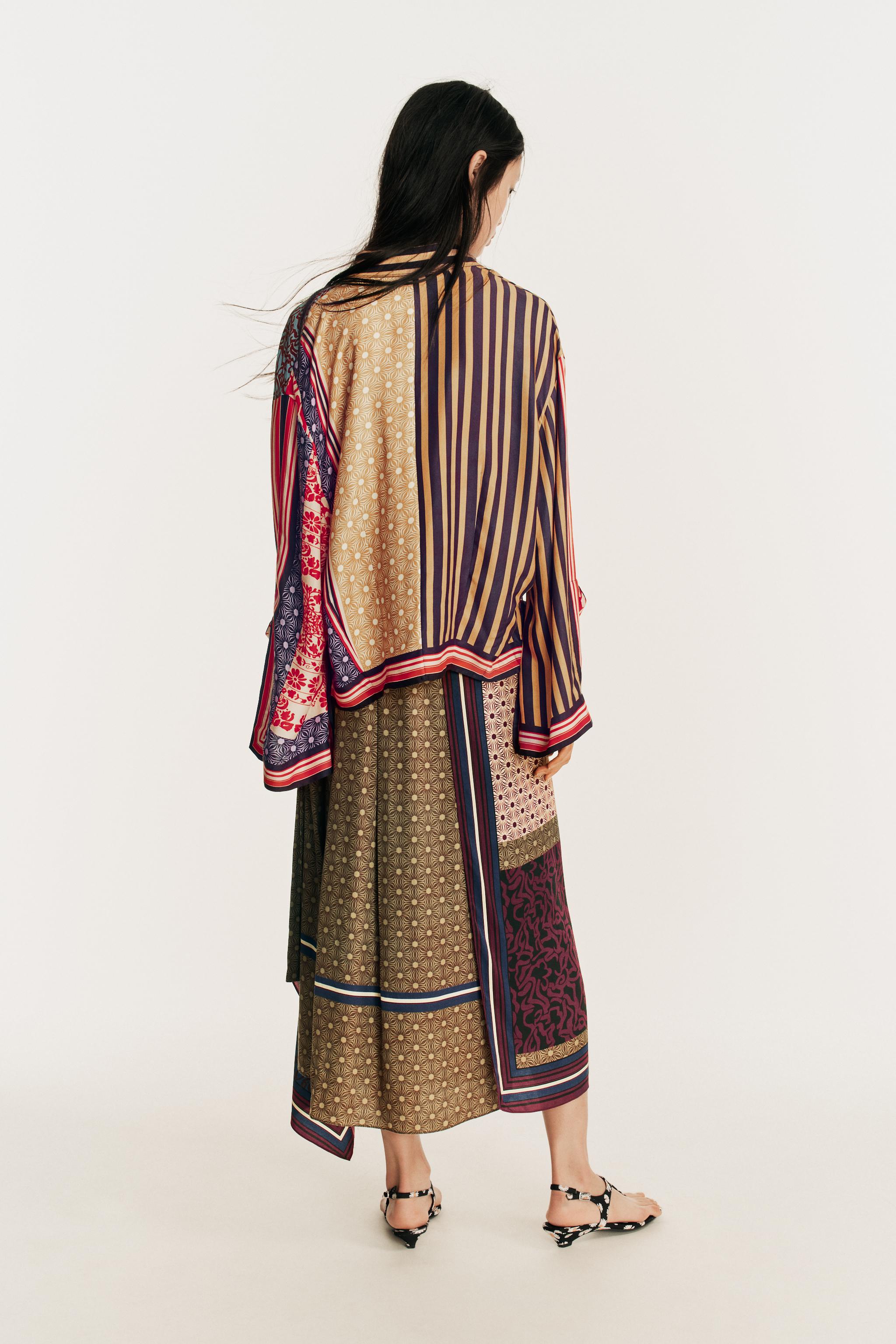 LIMITED EDITION PRINTED PAREO SKIRT