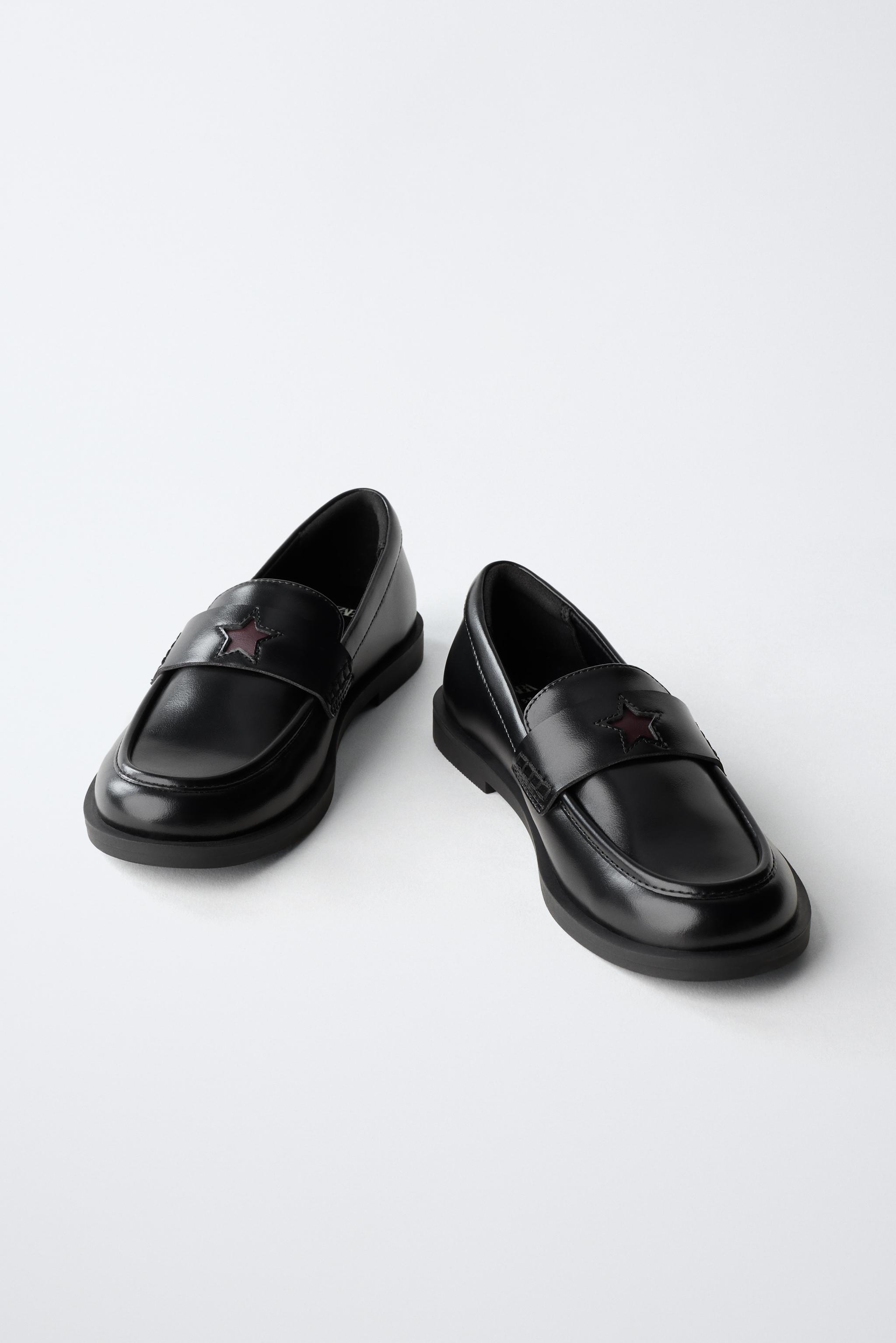 新品タグ付き⭐︎ZARA プラットフォームローファー 37（24cm）ブラック プラットフォームローファー ブラック ZARA - メルカリ