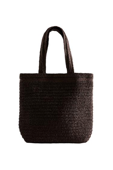 Zara PAPER BAG - Brown