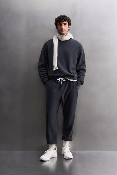 TRAINING JOGGING TROUSERS - Navy blue by Zara - Image 0
