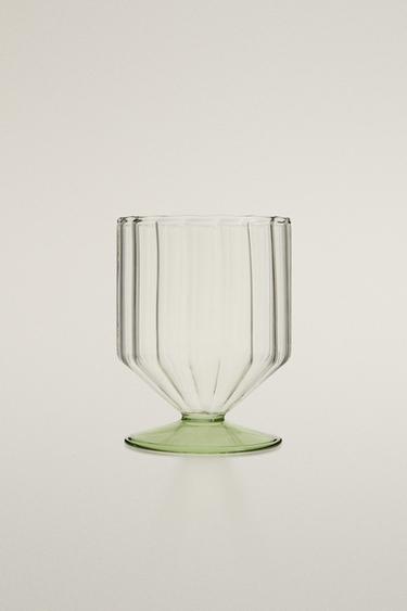 VERRE À VIN BOROSILICATE COULEUR - Vert de Zara - Image 0