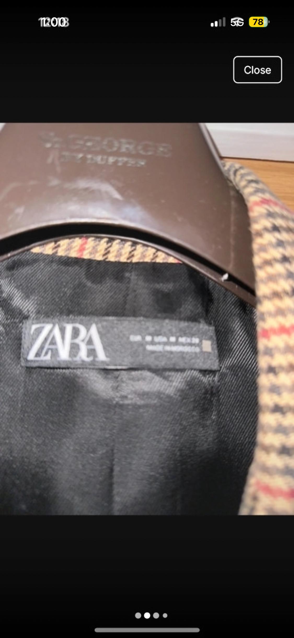CHECK TAILORED BLAZER - Image 2