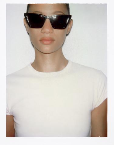 SLIM FIT SHORT SLEEVE T-SHIRT - Ecru by Zara
