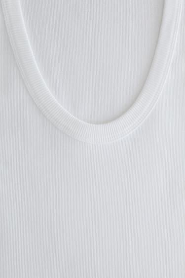 TOP COTON - Blanc de Zara - Image 2