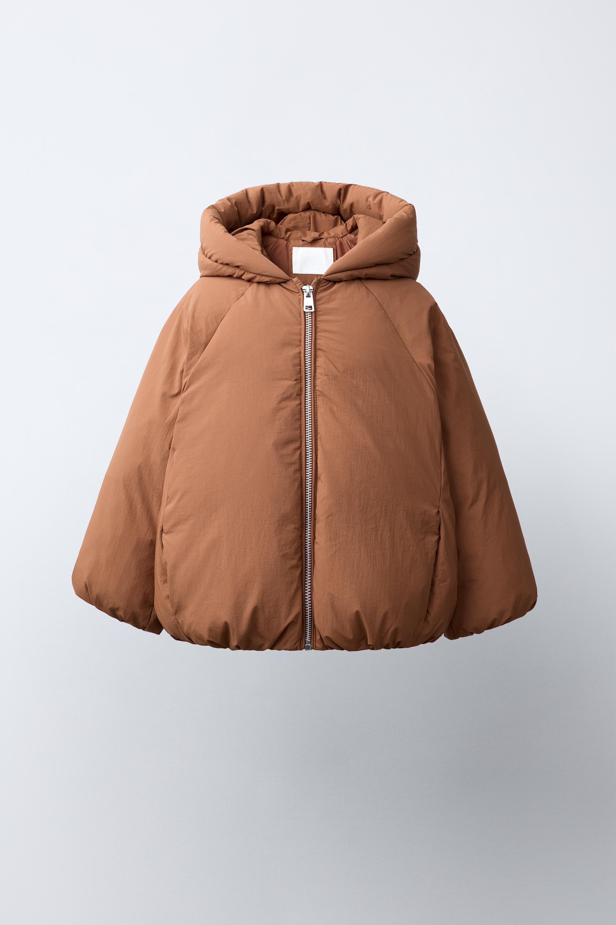 50/50 FEATHER & DOWN WATER-REPELLENT PUFFER JACKET — Caramel
