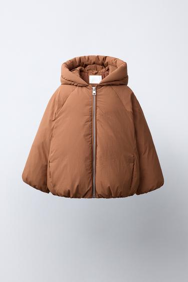 50% FEATHER 50% DOWN WATER-REPELLENT JACKET - Caramel by Zara - Image 0