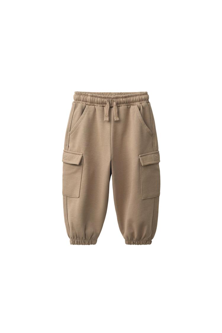PANTALÓN JOGGER INTERLOCK CARGO