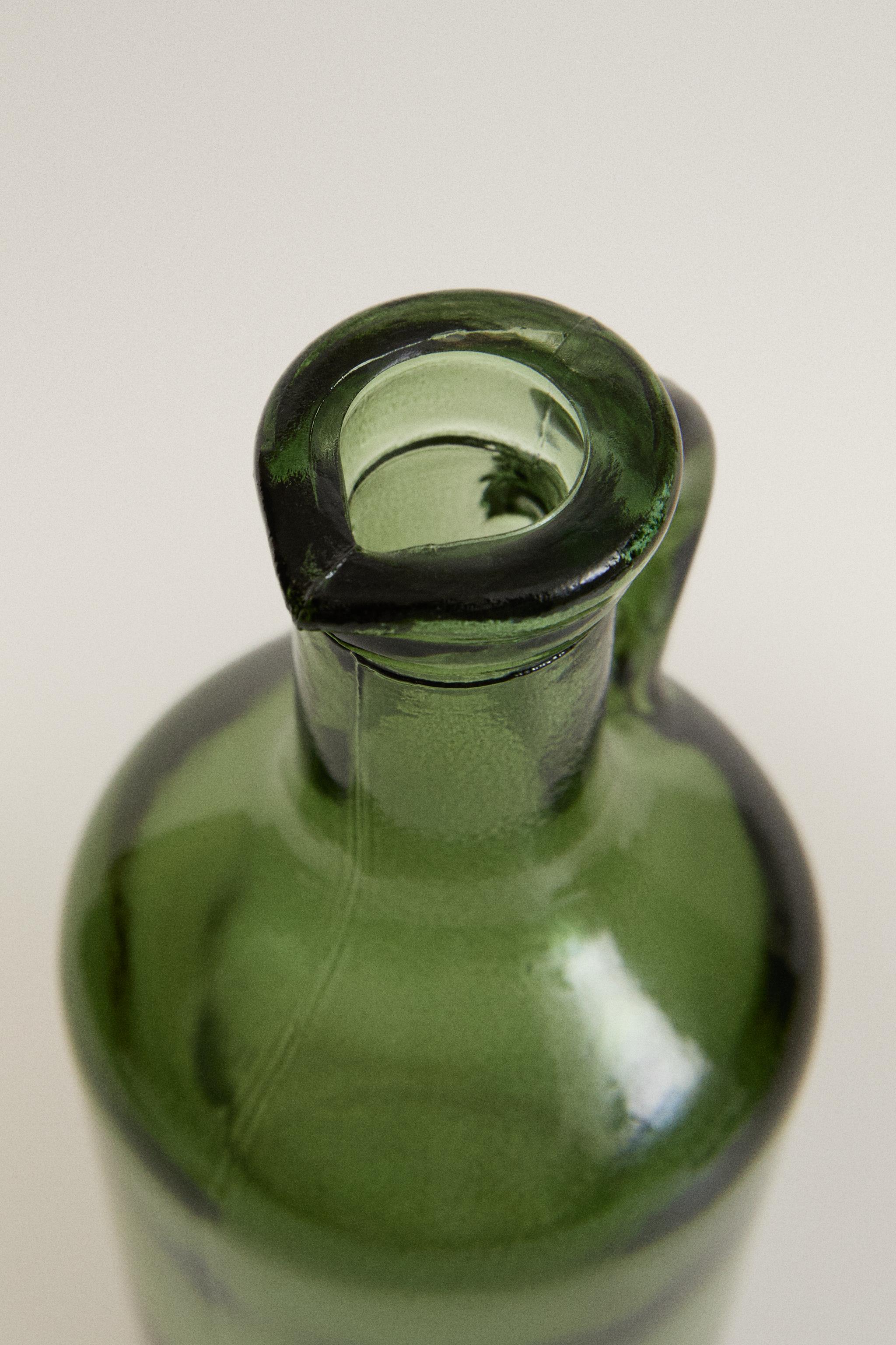 Zara GLASS CRUET WITH CORK STOPPER — фото 3