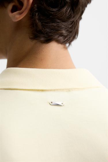 POLO COUPE DÉCONTRACTÉE - Jaune clair de Zara - Image 5