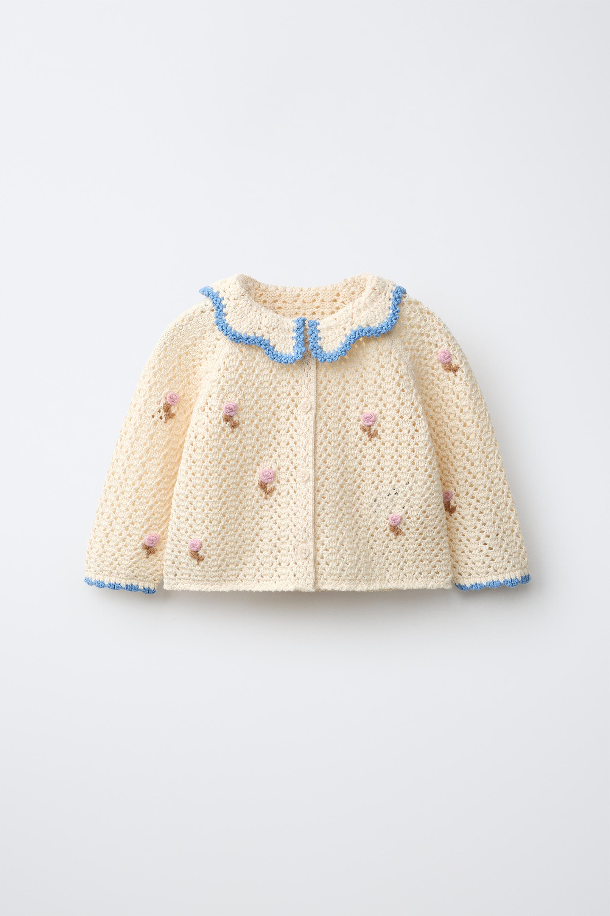 Детские куртки Zara EMBROIDERED DOT JACKET — фото 2