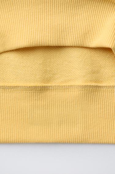 GRAFFITI PRINT SWEATSHIRT - Yellow de Zara - Image 3