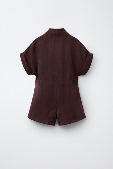 COMBI-SHORT FLUIDE - Bordeaux de Zara - Image 1