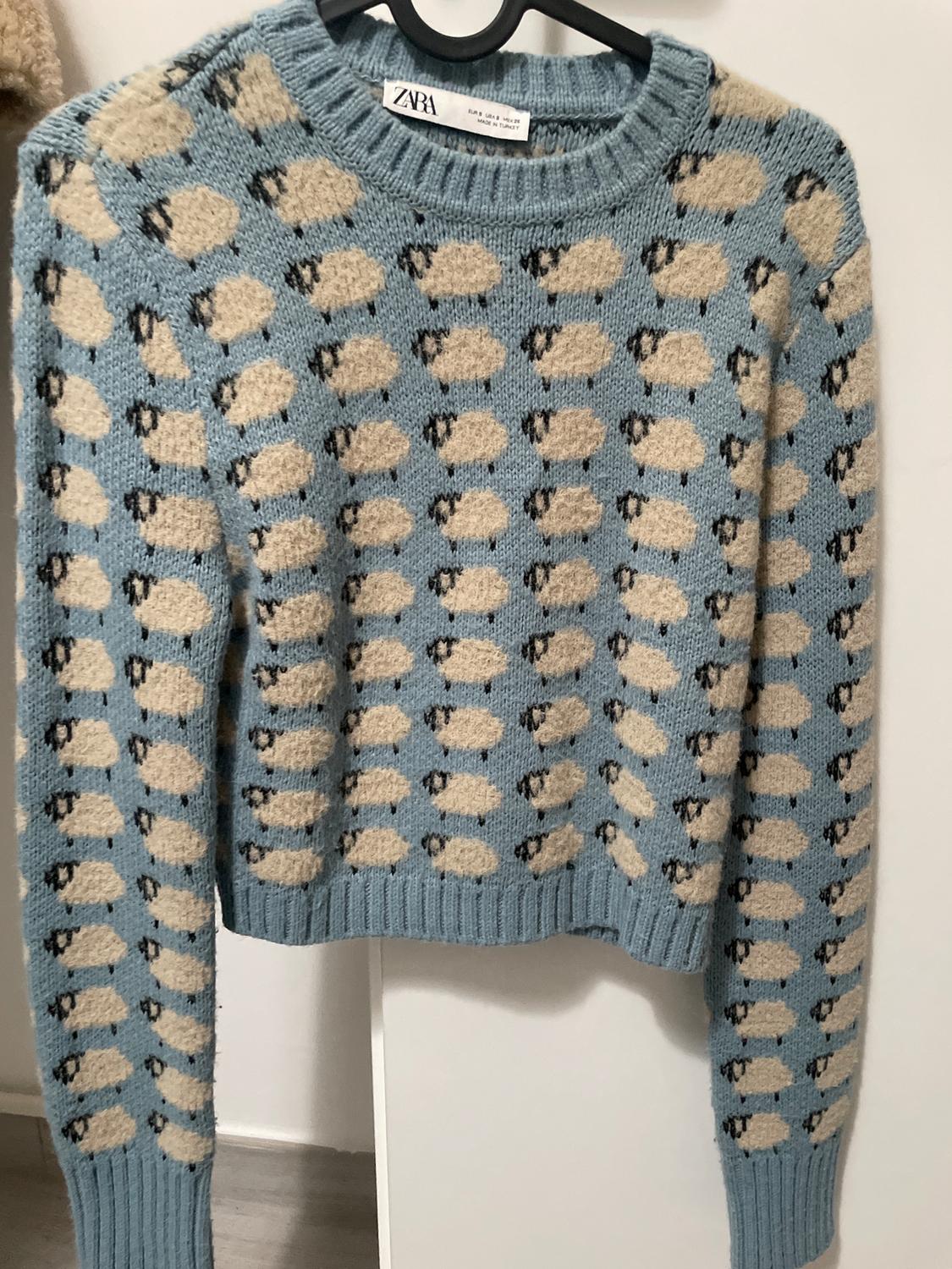 PRINTED KNIT SWEATER - Image 7