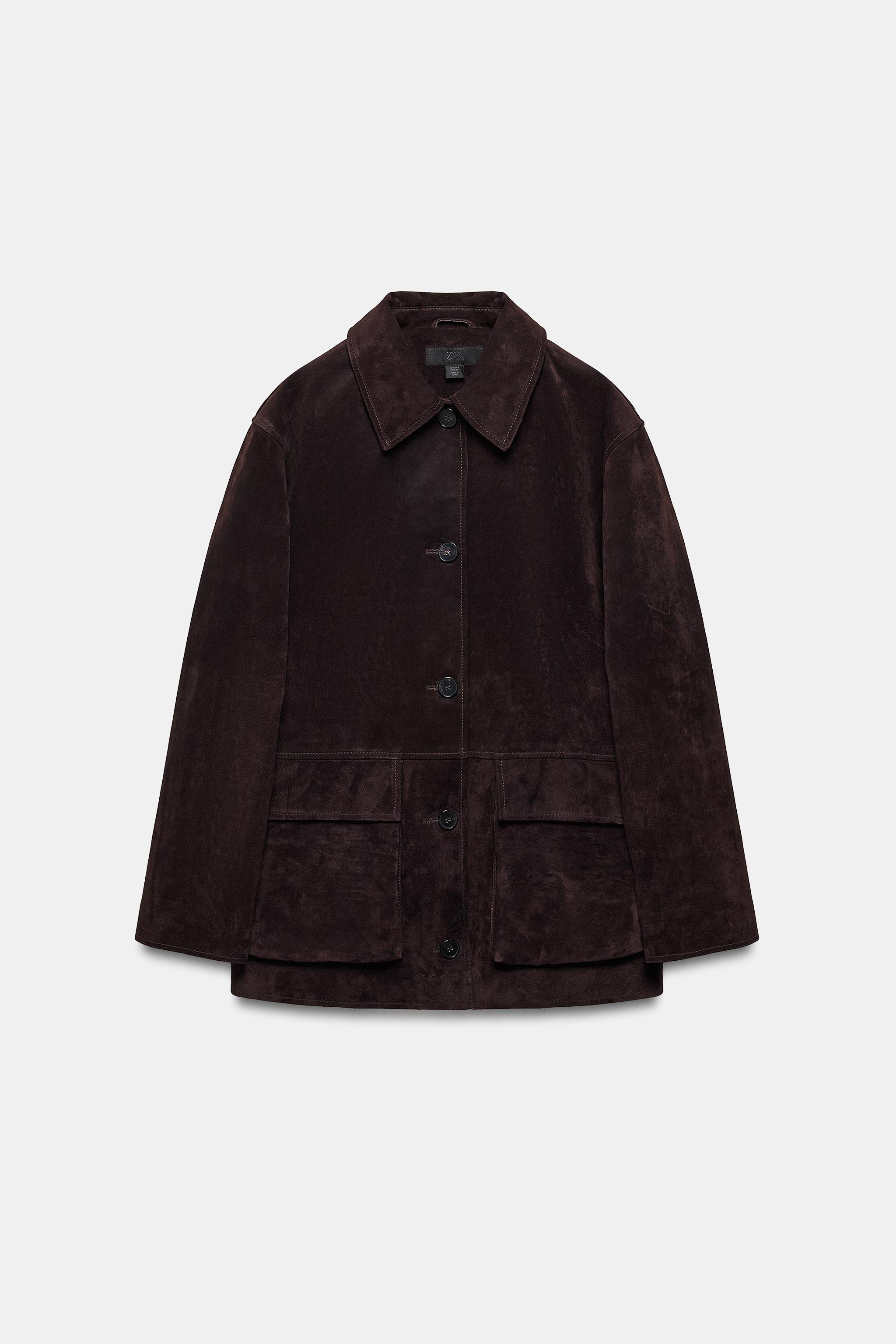 100% LEATHER SUEDE JACKET