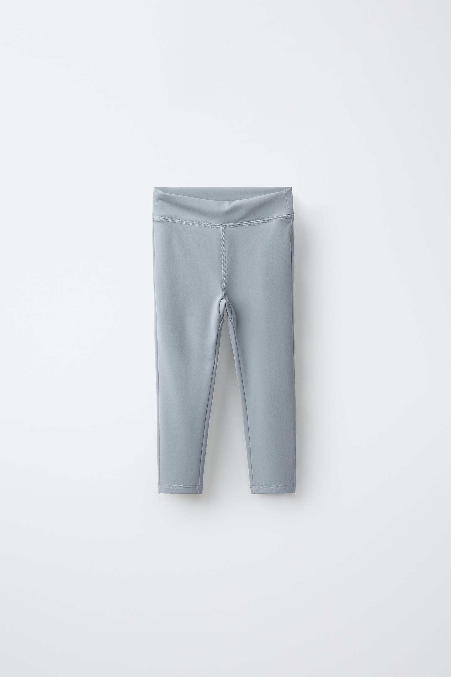 Детские леггинсы Zara Ballet Technical, цвет: Серый — фото 1