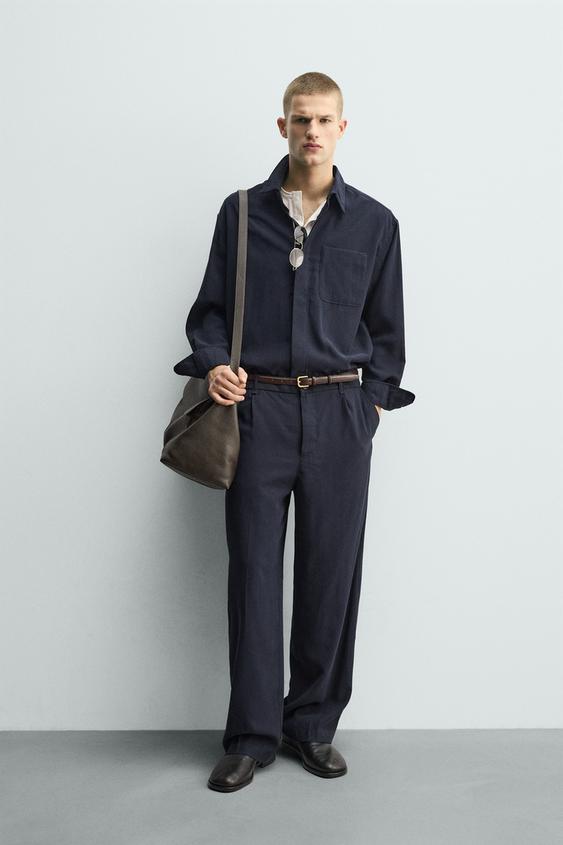 FLOWY RELAXED FIT SHIRT from Zara - $59.90