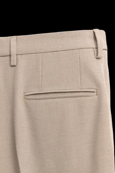 PANTALÓN TRAJE SLIM FIT - Arena / Vigoré de Zara