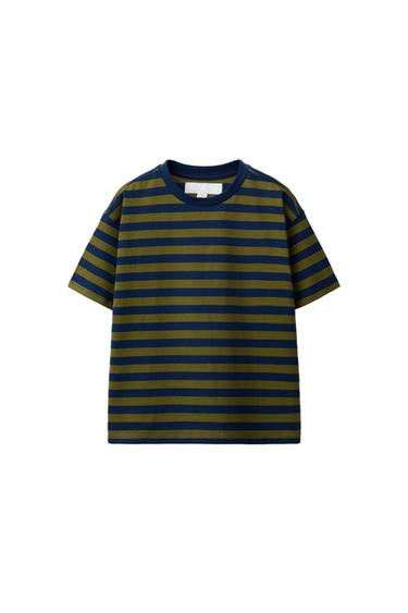 STRIPED T-SHIRT - striped by Zara