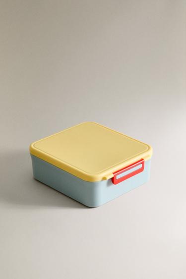 CHILDREN'S LUNCH BOX WITH SPACE STICKERS - Multicoloured by Zara - Image 1