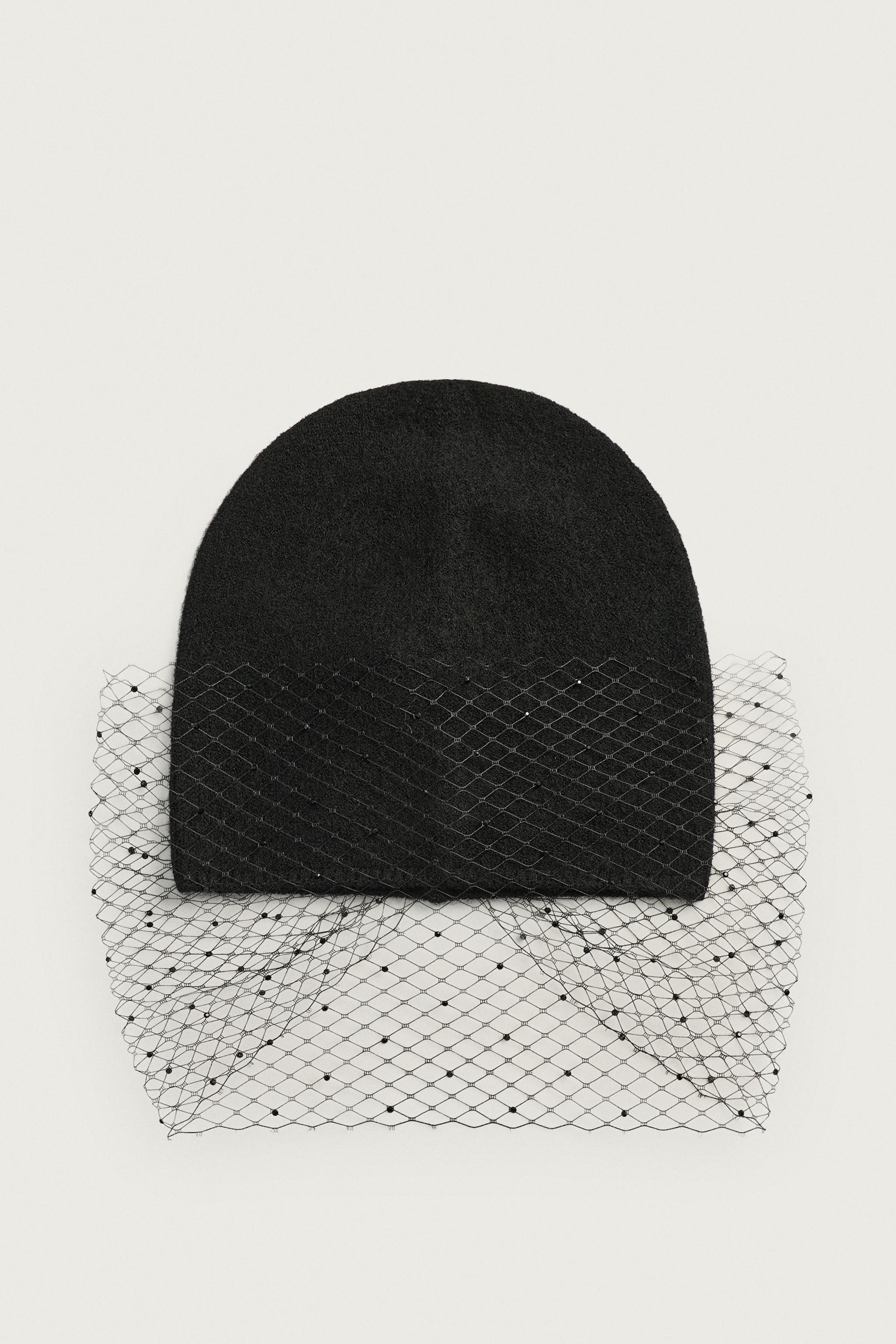 BONNET MAILLE BEANIE RÉSILLE