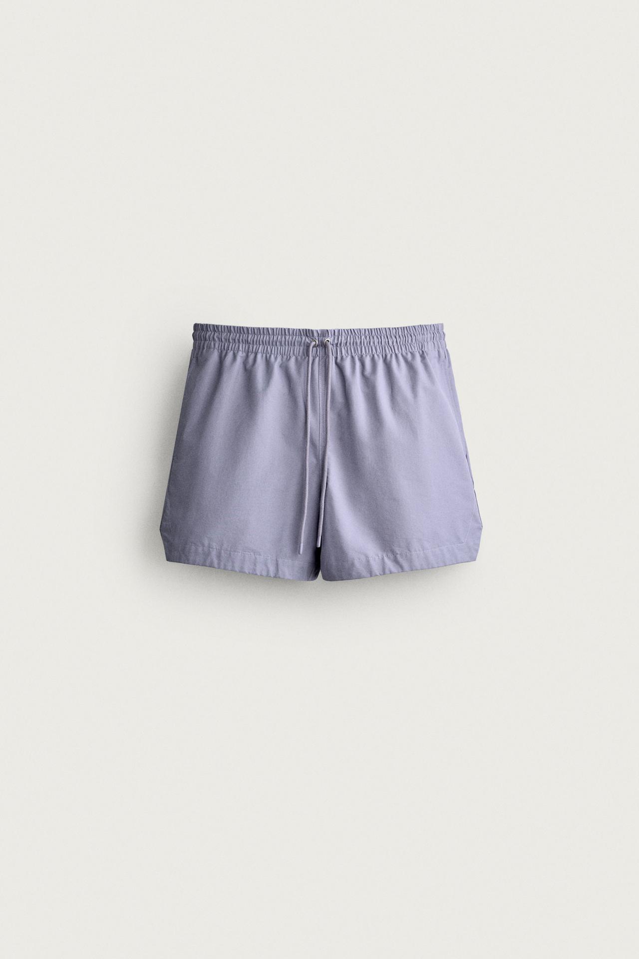 SHORT SWIMSUIT — Lavender