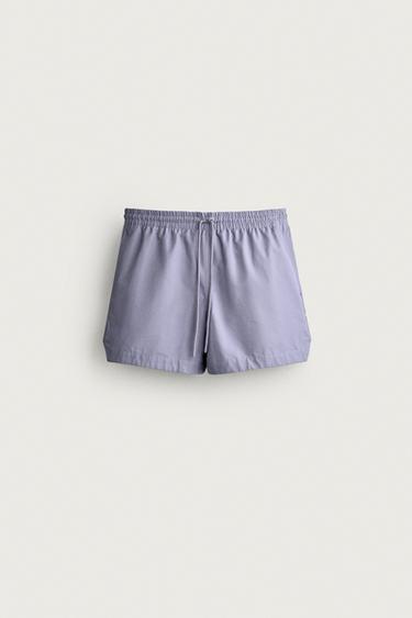 SHORT SWIMMING TRUNKS - Lavender by Zara