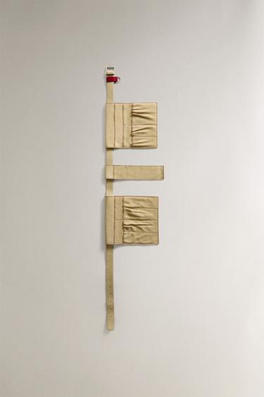 LEDER-WERKZEUGGÜRTEL - Beige von Zara - Bild 0