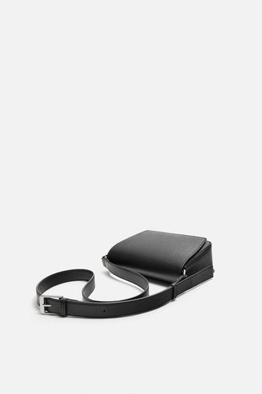SAC BANDOULIÈRE TEXTURÉ - Noir de Zara - Image 1
