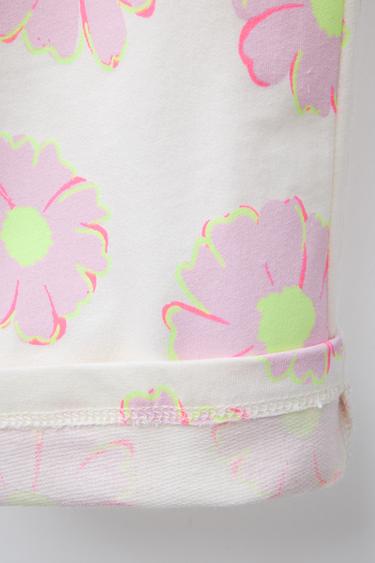 PRINTED CULOTTES - Ecru by Zara - Image 3