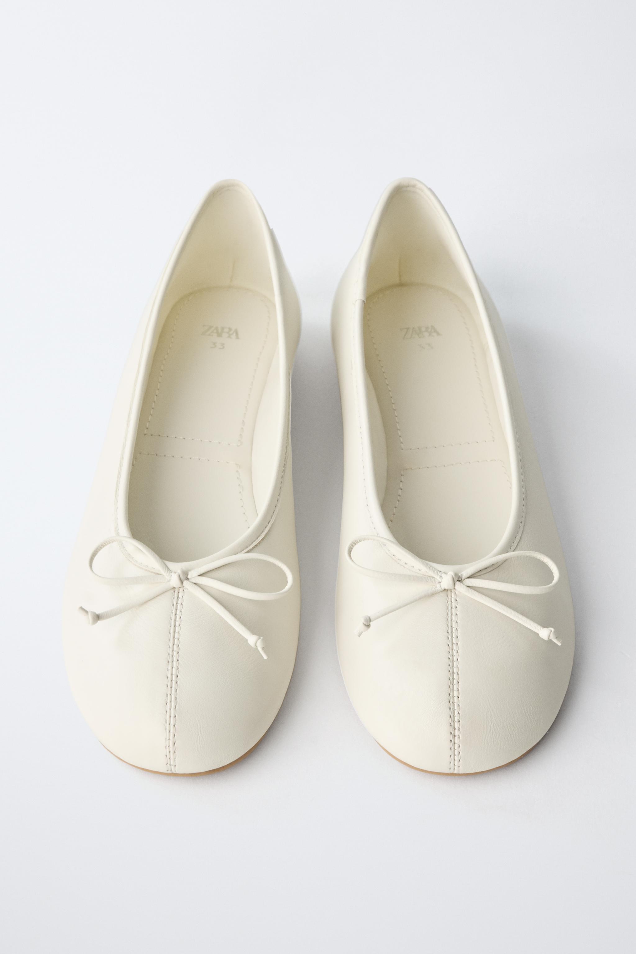 BALLERINES EN CUIR