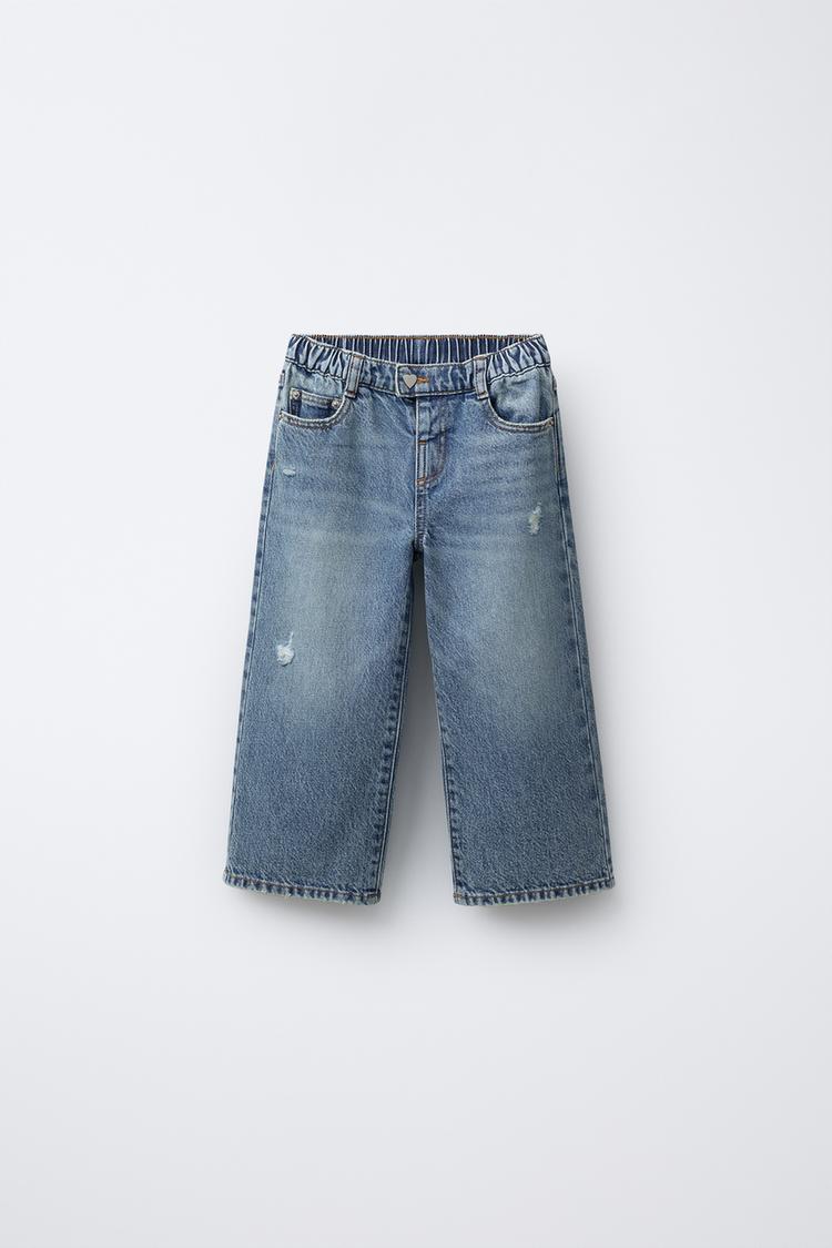 HEART WIDE LEG JEANS