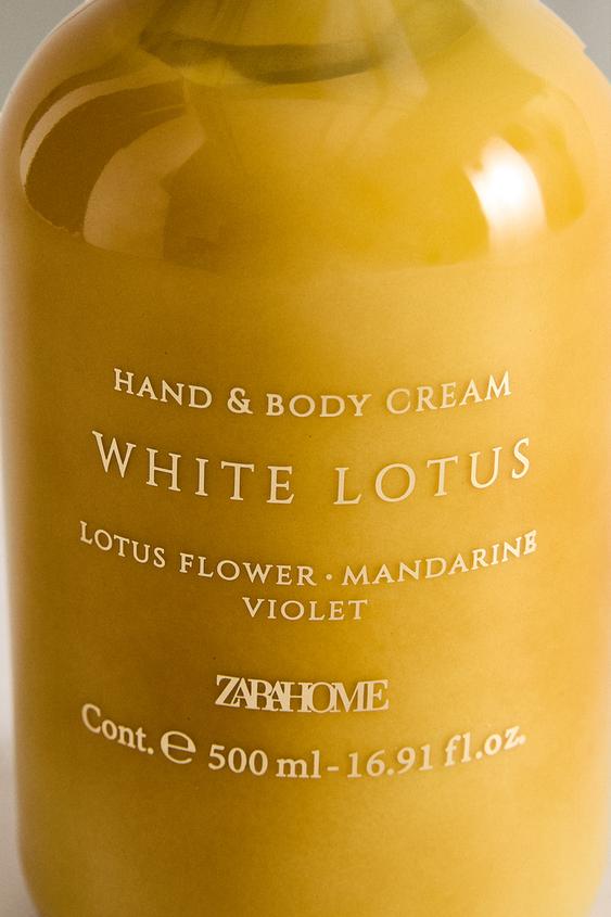 (500 ML) CRÈME POUR LES MAINS ET LE CORPS WHITE LOTUS - Rouge soutenu de Zara - Image 4