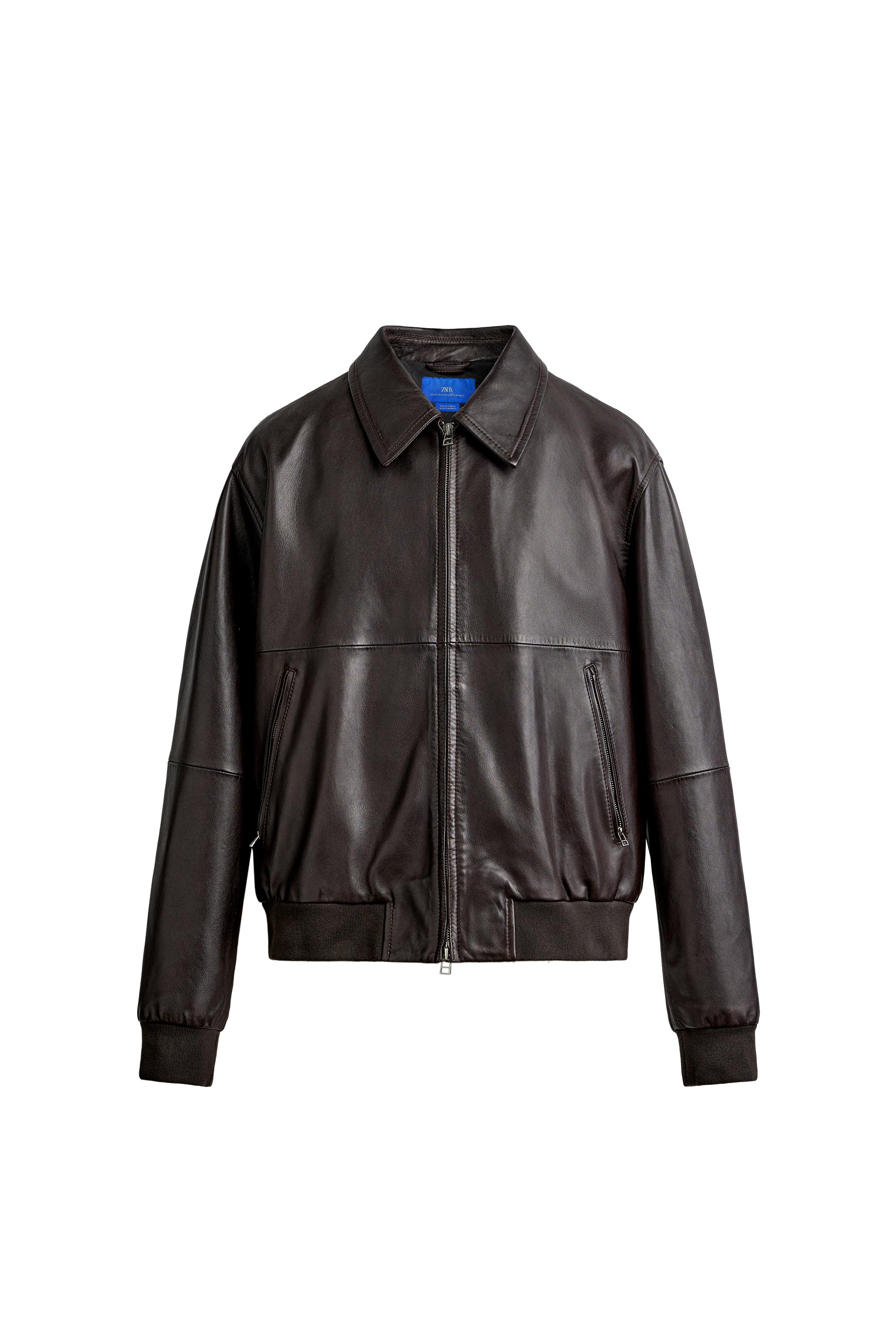 AARON LEVINE X ZARA LEATHER JACKET