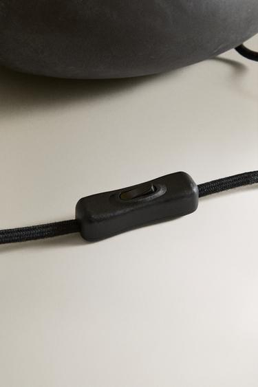 CERAMIC TABLE LAMP - Black by Zara - Image 3