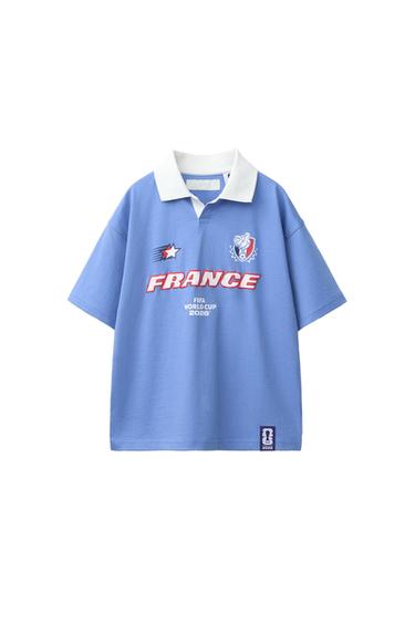 CAMISETA POLO  FRANCIA FIFA WORLD CUP ™ 2026 - Azul de Zara