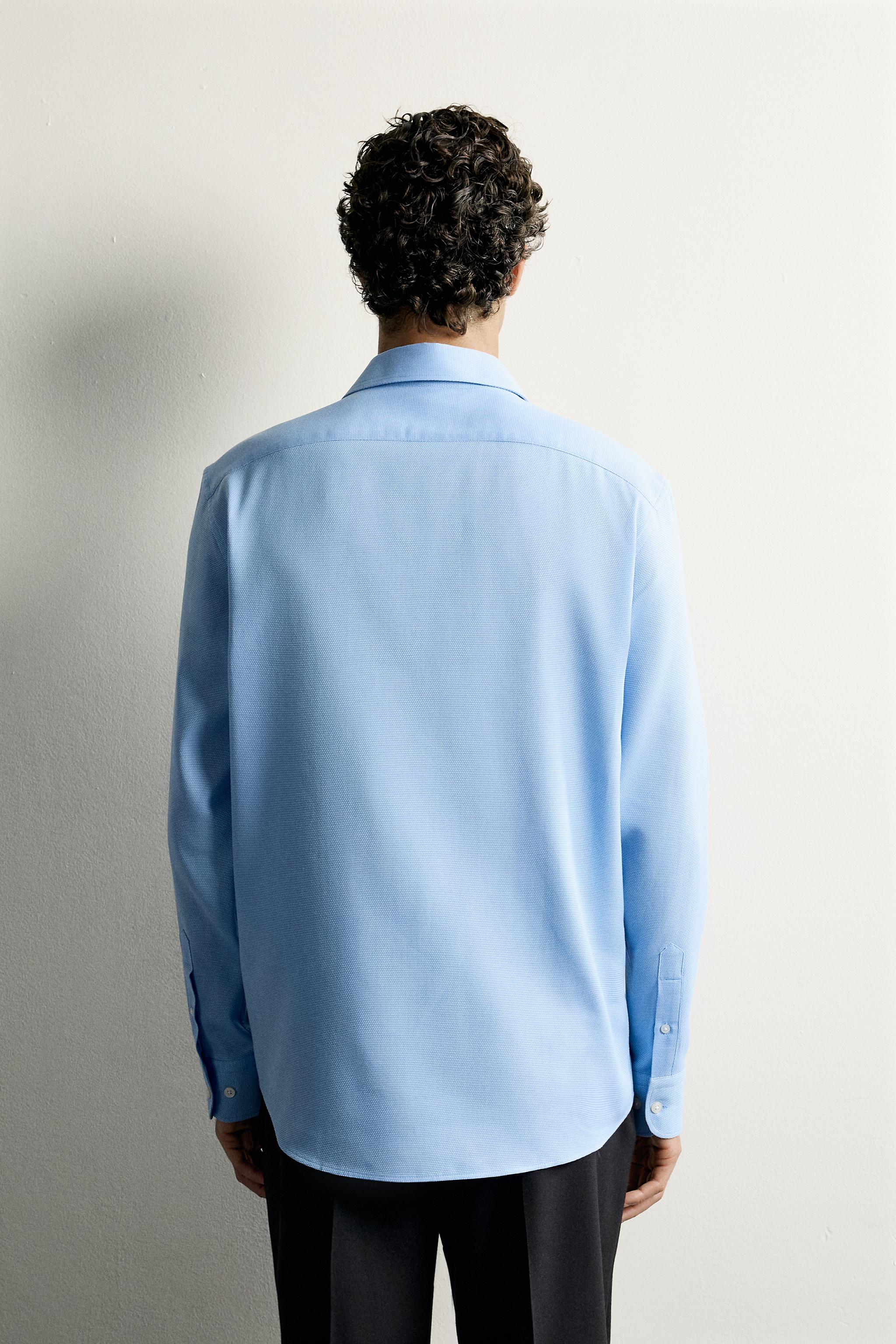 CHEMISE TEXTURÉE EASY CARE