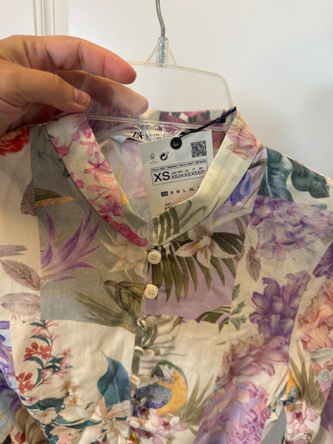 VESTIDO ESTAMPADO FLORES - Image 4