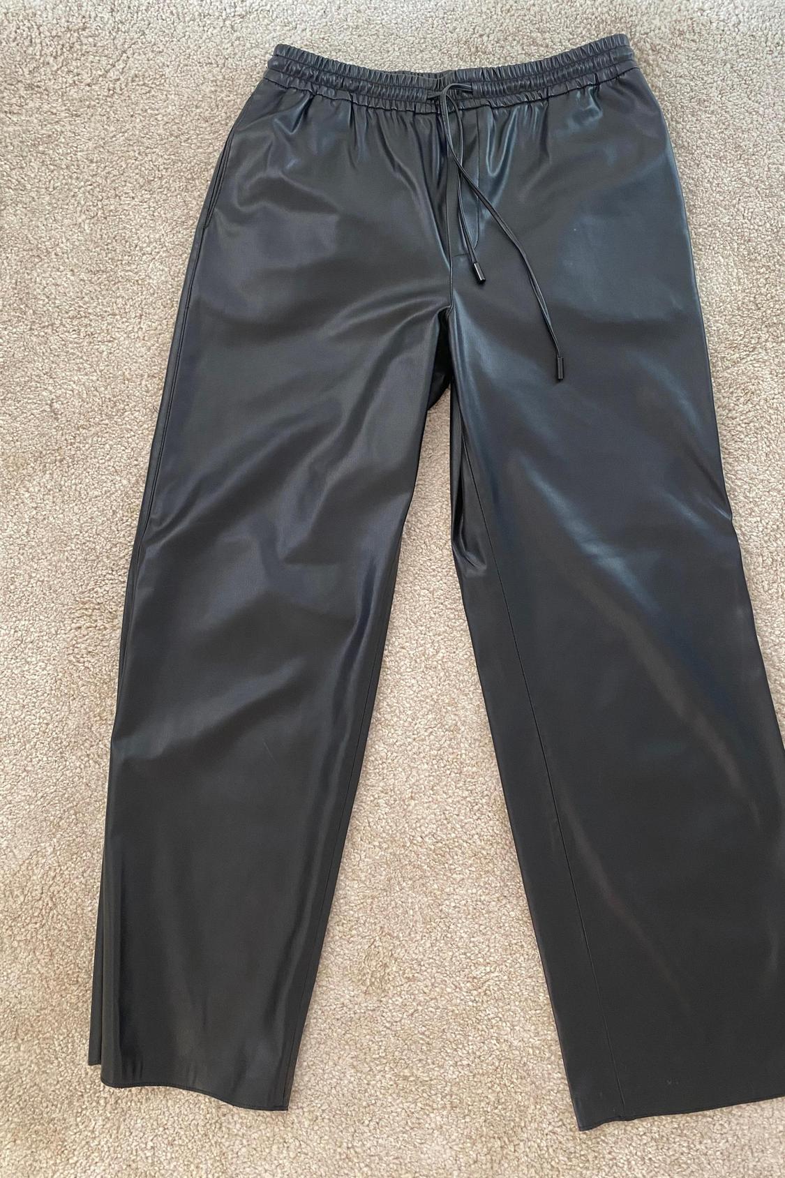 FAUX LEATHER TROUSERS - Image 2