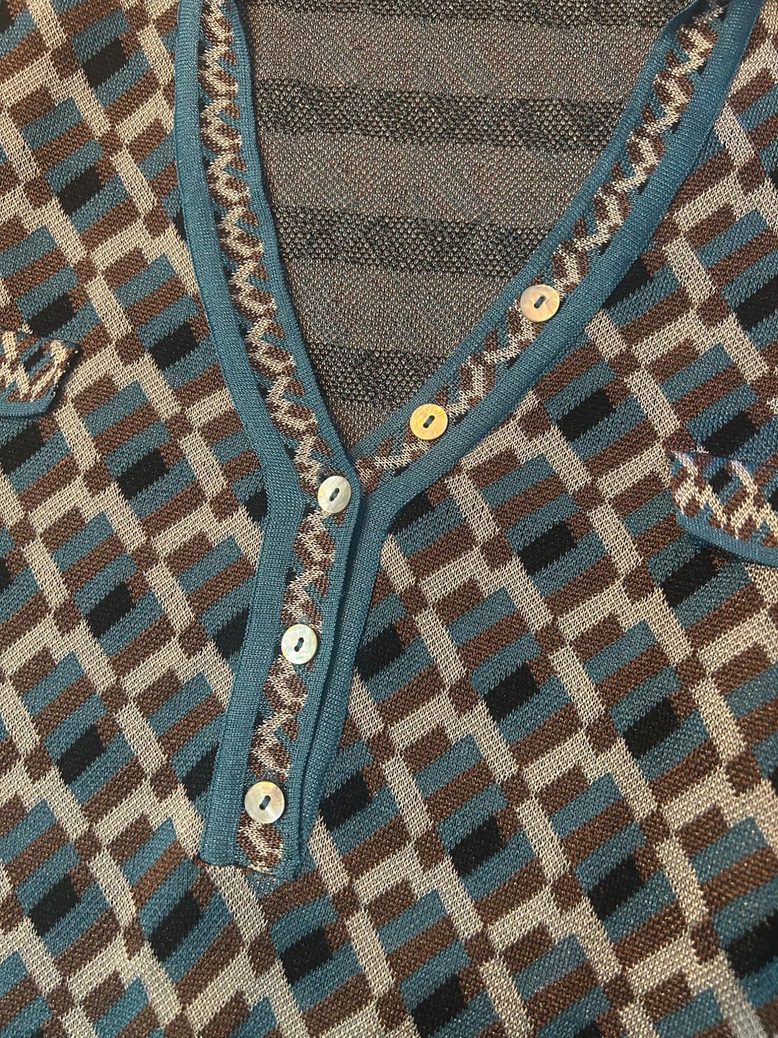 JACQUARD KNIT DRESS - Image 7