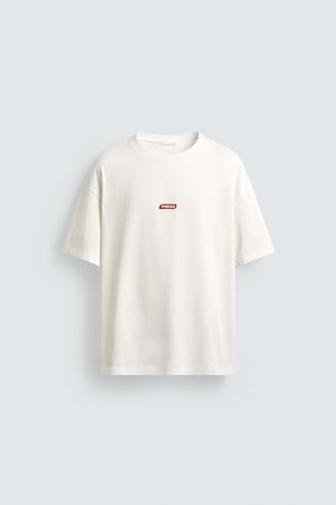 PUKAS SURF X ZARA PHOTOGRAPHIC PRINT T-SHIRT - Oyster-white by Zara