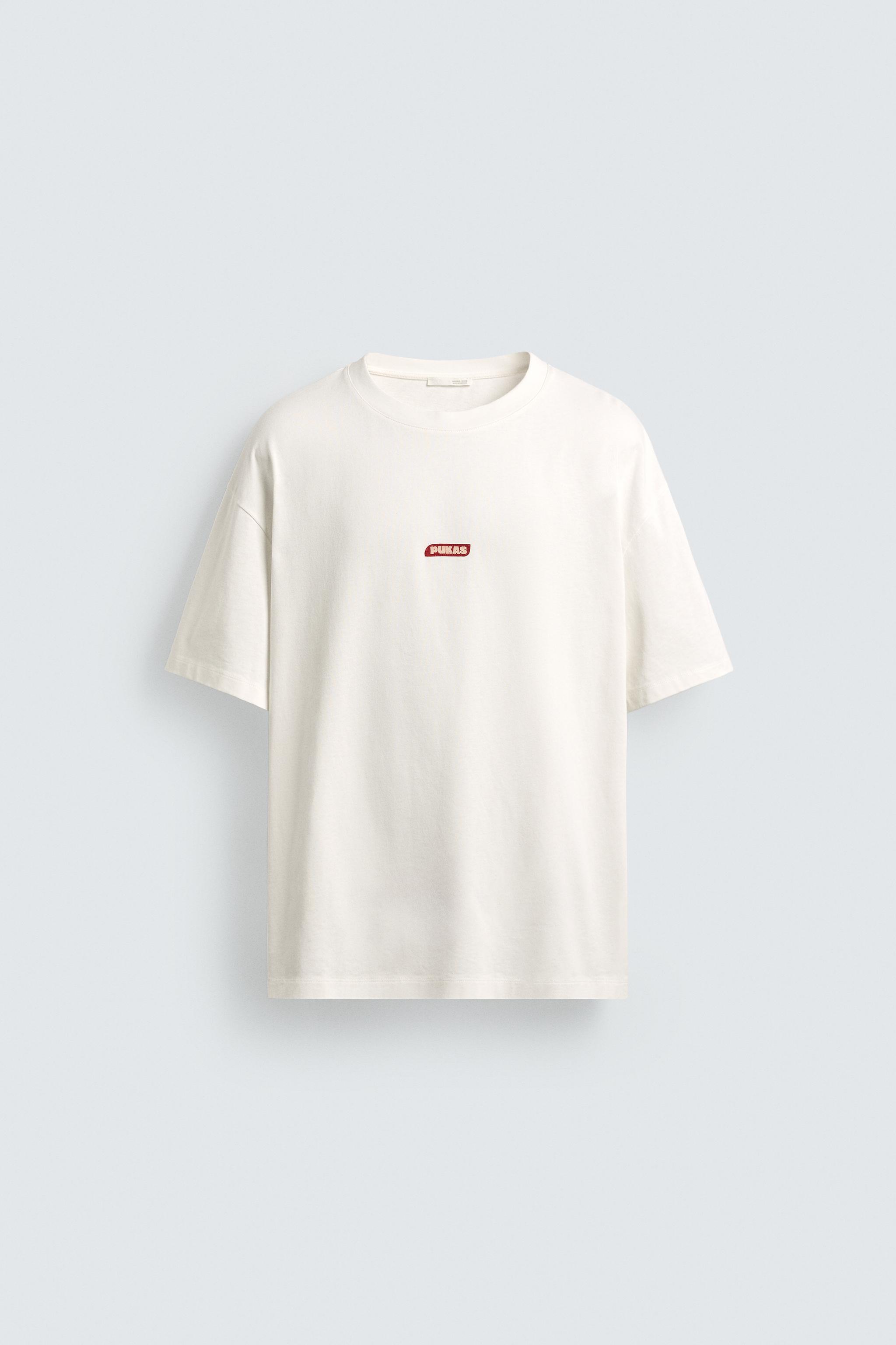PUKAS SURF X ZARA PHOTOGRAPHIC PRINT T-SHIRT