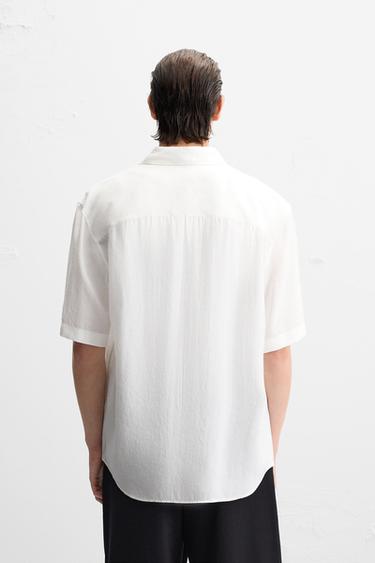 CHEMISE FLUIDE - Blanc de Zara - Image 2