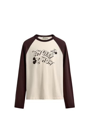 CAMISETA GRÁFICOS HARRY LAMBERT FOR ZARA X DISNEY - Marrón de Zara - Imagen 0