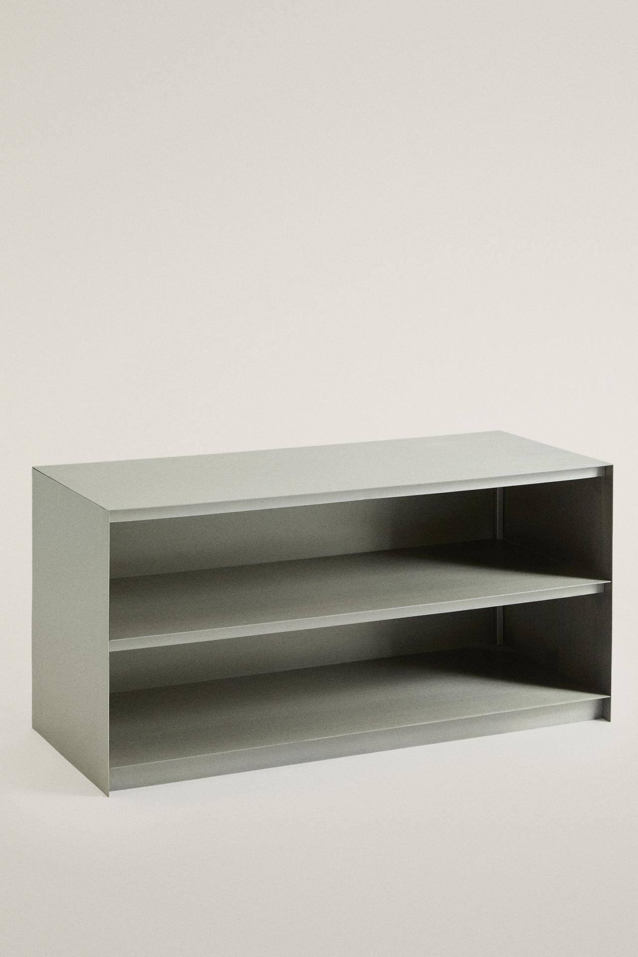 STAINLESS STEEL MINI CONSOLE — Silver