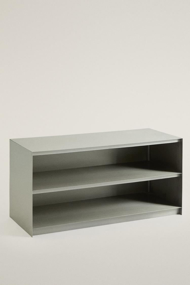 STAINLESS STEEL MINI CONSOLE — Silver