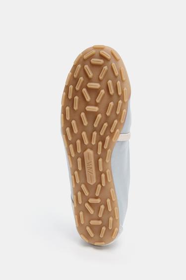 BALLERINES SPORT SATINÉES - Bleu clair de Zara - Image 6