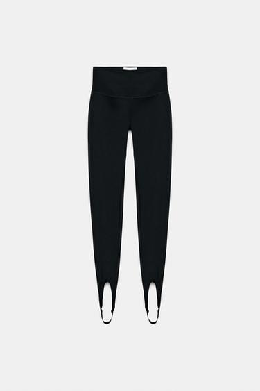 LEGGINGS FUSEAU POLIAMIDA - Negro de Zara