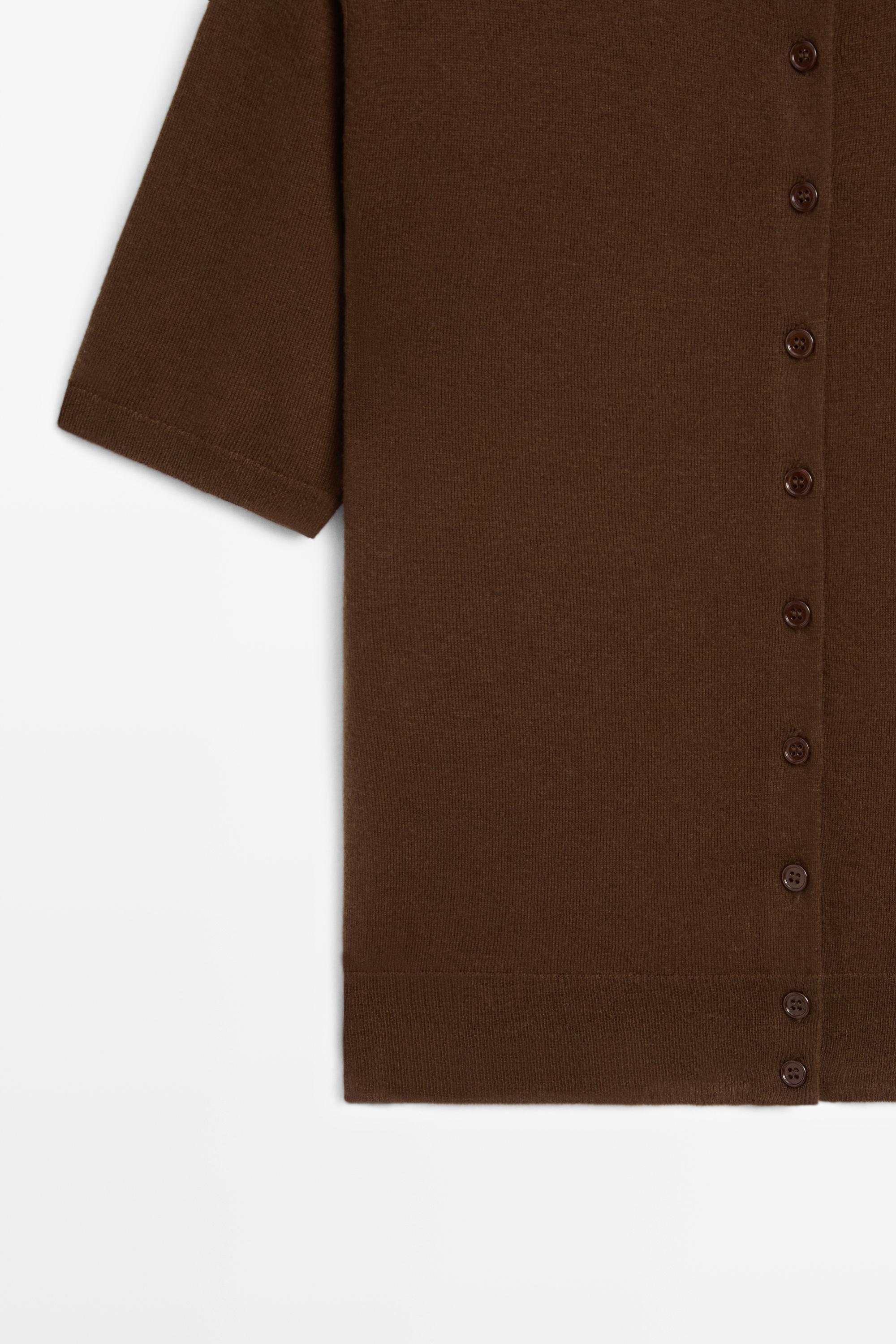 Short sleeve cardigan