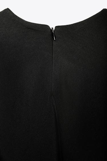 ZW COLLECTION CROSS-STRAP TOP - Black by Zara - Image 7