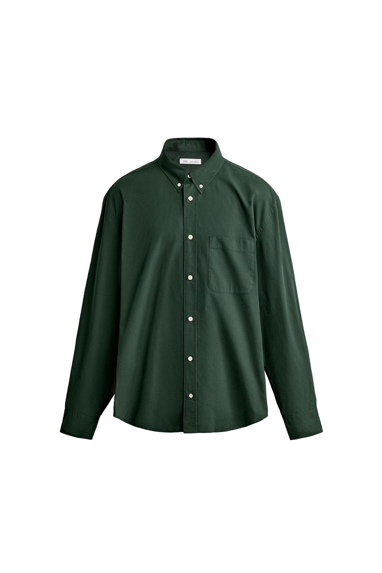 RELAXED FIT COTTON SHIRT